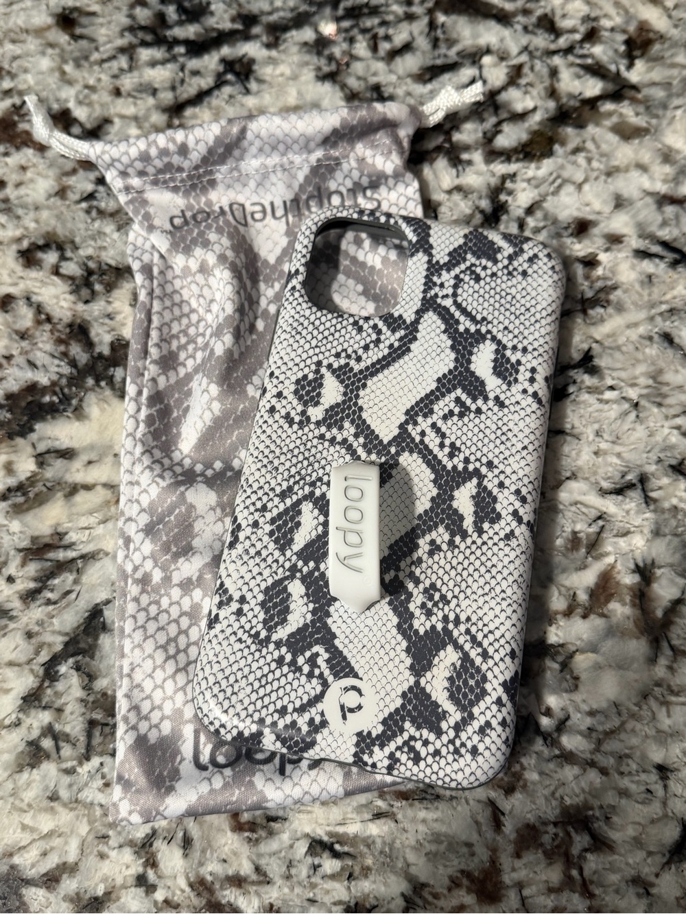 Loopy Snake-Print IPhone 11 Case